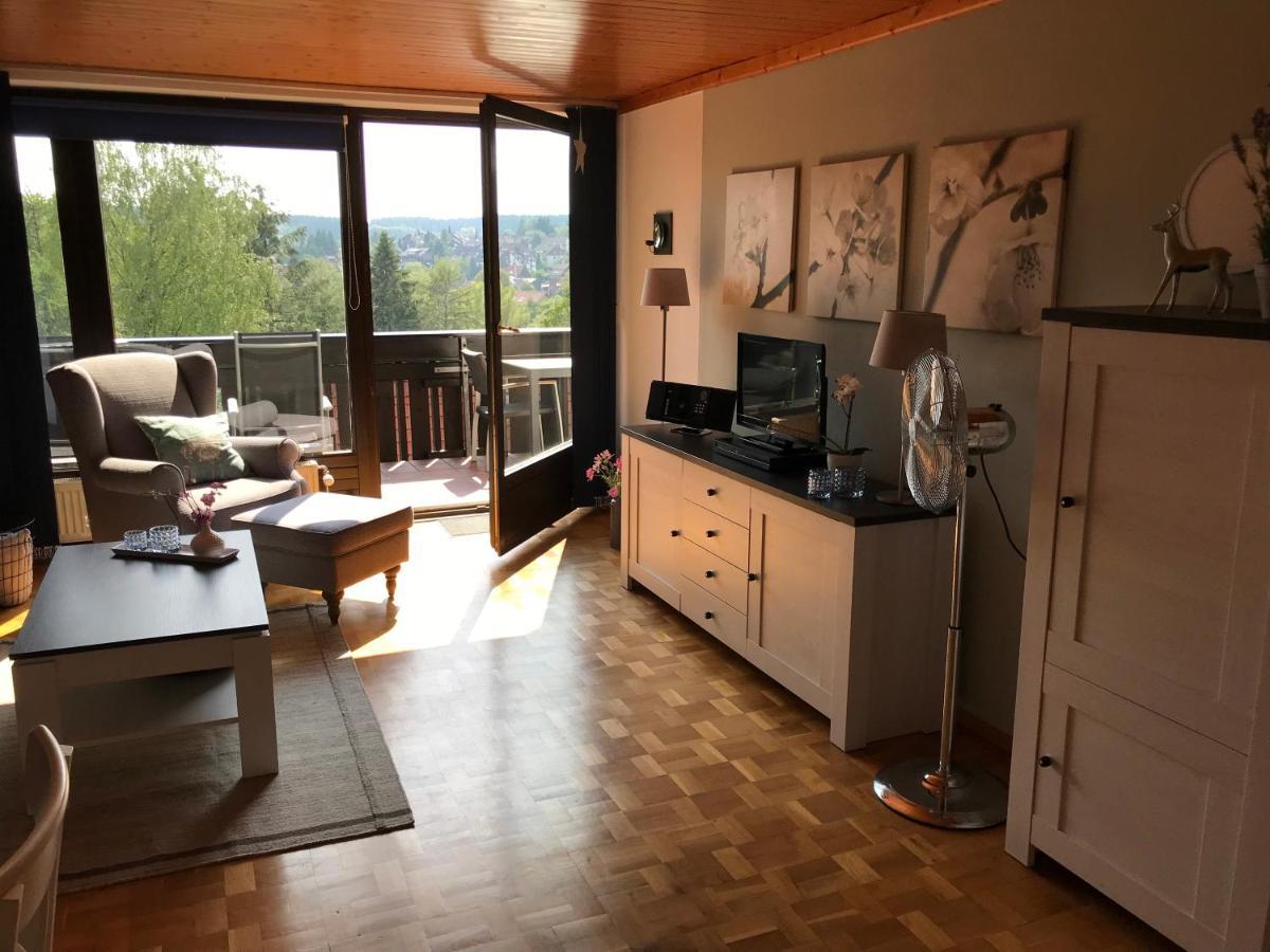 Ferienwohnung Weitblick Am Kurpark Braunlage Dış mekan fotoğraf