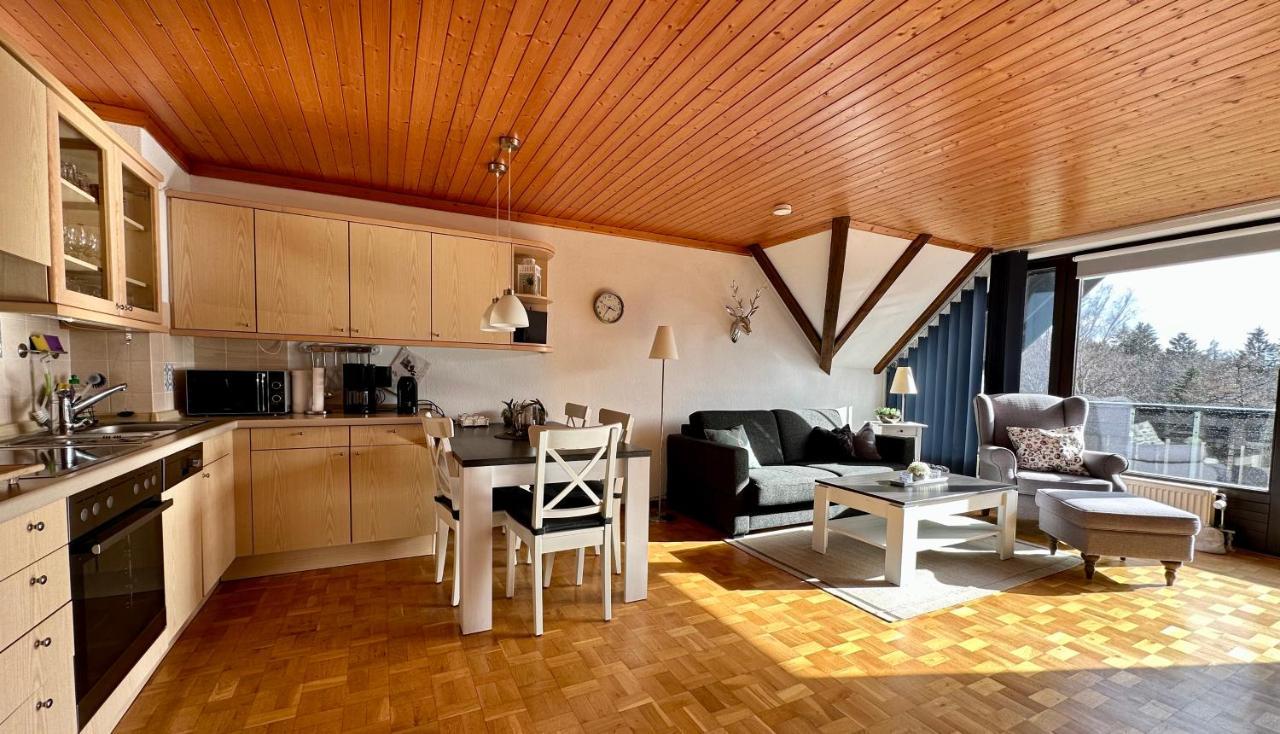 Ferienwohnung Weitblick Am Kurpark Braunlage Dış mekan fotoğraf