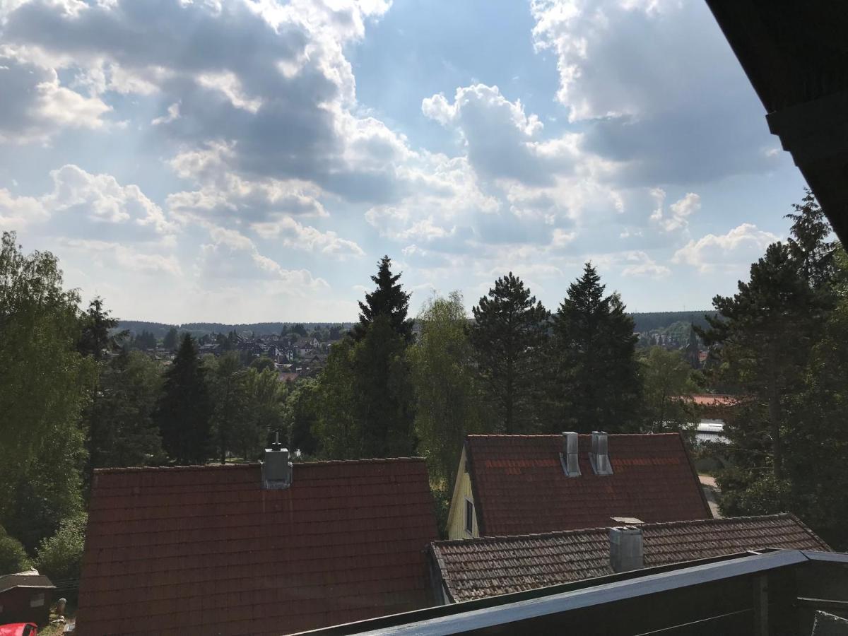 Ferienwohnung Weitblick Am Kurpark Braunlage Dış mekan fotoğraf