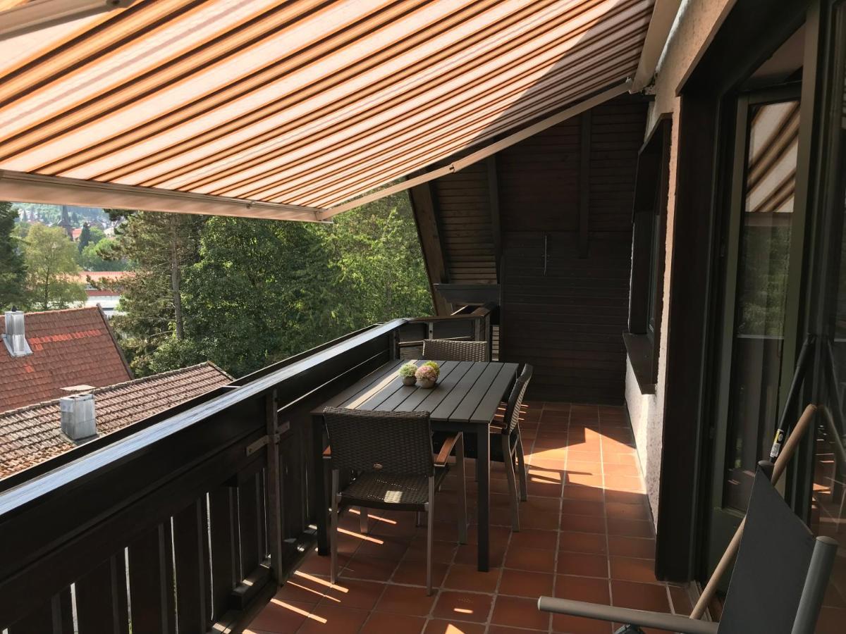 Ferienwohnung Weitblick Am Kurpark Braunlage Dış mekan fotoğraf